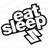 Najlepsze naklejki z kategorii EAT SLEEP!